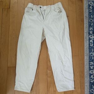 Women’s Cream Jeans
